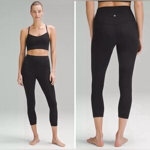▪️NWT Lululemon Align HR Black Crop Leggings-8